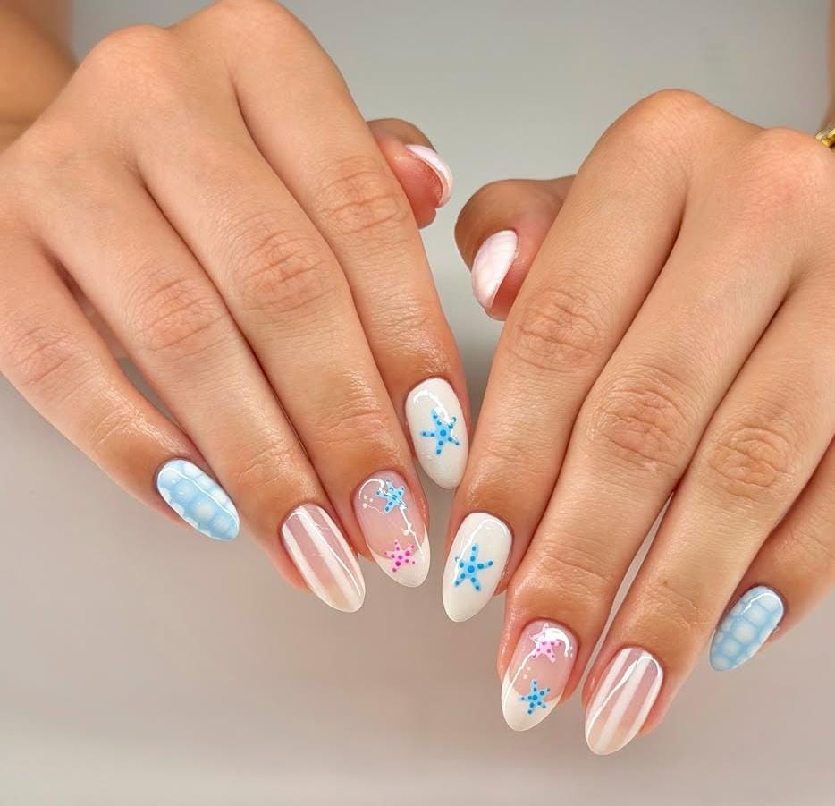 Ocean Starfish Nail Set